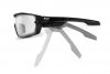 Okulary KOO Open - Smoke Mirror - black/red